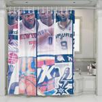 big player nba shower curtains 0
