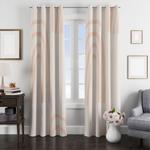 big rainbow sign monochromatic window curtain 0