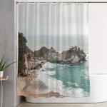 big sur shower curtain 0