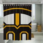 bigest boston bruins logo shower curtains 0