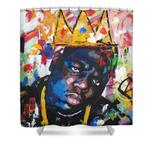 biggie smalls shower curtain 0