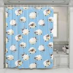 biology mareep pokemon shower curtains 0