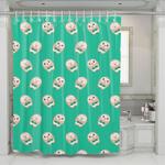 bird species of pokemon green shower curtains 0