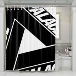 black and white palace shower curtains 0