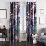 black panther marvel heroes window curtains 0