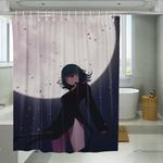 blast one punch man in the night shower curtains 0