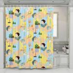 blooming day exo sehun shower curtains 0