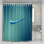 blue nike shower curtains 0