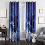 blue pegassus window curtains 0