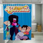 blue steven universe shower curtains 0