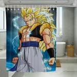 body of gotenks character shower curtains 0
