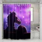 bojack horseman love shower curtains 0