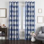 bold square watercolor painting window curtain 0