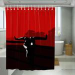 bones from red dead redemption 2 shower curtains 0