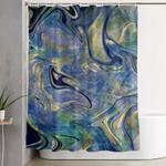 bora bora shower curtain 0