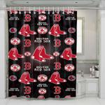 boston red sox 4 shower curtains 0