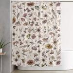 botanical study shower curtain 0