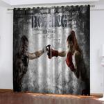boxing curtains cosplay blackout window drapes room decoration 0