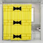bricks and tie gravity falls shower curtains 0