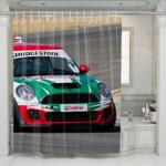 bridgestone car racing sponsorship shower curtains 0