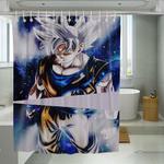 broken freeze dragon ball fusion shower curtains 0
