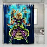 broly dragon ball shower curtains 0
