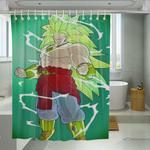broly dragon ball z shower curtains 0