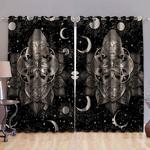 buddha sketch meditation into space blackout curtains gift idea buddhism blackout window curtains 100 polyester 417 1079 0