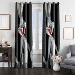 bugs bunny smile window curtains 0