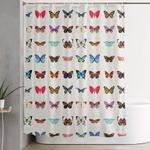 butterflies shower curtain 0