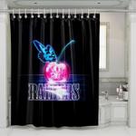 butterfly and oakland raiders shower curtains 0