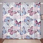 butterfly blackout curtain butterfly pattern curtains butterfly curtains romantic window decorations blackout window curtains 100 polyester 41 7 107 9 0