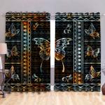 butterfly blackout curtains indian native butterfly lovers gift blackout window curtains 100 polyester 417 1079 0