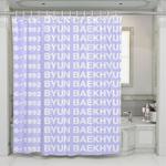 byun baekhyun member exo shower curtains 0