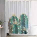 cactus ii shower curtain 0