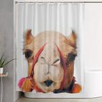 camel shower curtain 0