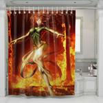 capcom vs marvel shower curtains 0