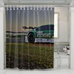 car of edge castrol shower curtains 0