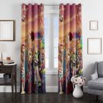 carnaval toy story character fourth window curtain 0