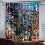 cars pattern curtains pattern blackout window drapes 0