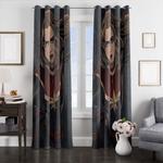 cartoon captain marvel window curtains 0
