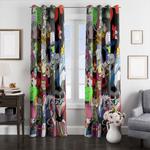 cartoon network character animation window curtains 0