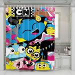 cartoon network pop art character shower curtains 0