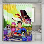 cartoon network superhero shower curtains 0