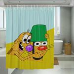 cat and dog from catdog series shower curtains 0