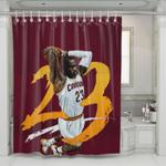 cavaliers twenty three player shower curtains 0
