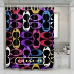 cellphone coach new york shower curtains 0