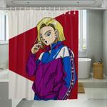 champion android dragon ball shower curtains 0