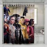 character justice league shower curtains 0