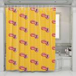 character of pokemon big tongue shower curtains 0